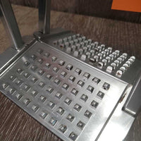 Pr Aluminum Jump Wide Base Stirrup Irons, raised spokes *vgc, mnr dirt, scuffed, scratches
