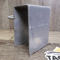 Over the Fence/Stall Metal Bucket Holder *gc, widened, scrapes, peeled, rubs, scratches
