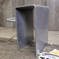 Over the Fence/Stall Metal Bucket Holder *gc, widened, scrapes, peeled, rubs, scratches
