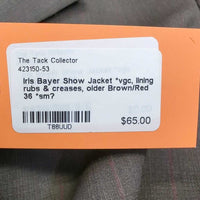 Show Jacket *vgc, mnr lining rubs & creases, older

