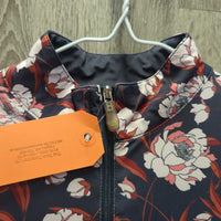 SS Shirt, 1/4 Zip up *gc, faded logo
