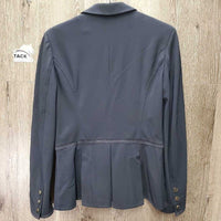 Technical Show Jacket, bling, suede *vgc, mnr dust, residue, cuff rubs, faded?
