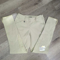 Side Zip Breeches *vgc, v.mnr seam puckers & snags
