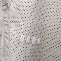 LS Perforated Show Shirt, snap collar, 1/4 Button *vgc, rubs, mnr cuff edge rubs/frays

