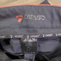 Euro Seat Breeches *gc, peeled knee stickies, mnr faded, snags & seam puckers
