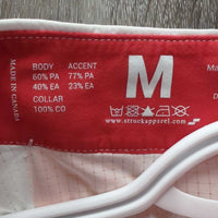 SS 1/4 Snap Show Shirt, snap collar *vgc, clean, mnr pit stains
