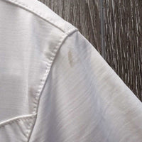 SS Show Shirt, 1/3 Snap up, snap collar *xc, v.mnr stain, mnr seam puckers & crinkles

