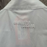 Perforated Jersey Zip Short Sleeve Competition Show Shirt, 1/3 Zip Up *xc/like new
