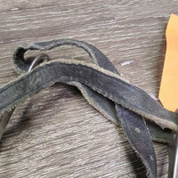POW Spurs, Soft Thin Leather Spur Straps *vgc, clean, scratches, edge scrapes, faded
