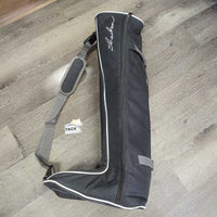 Tall Padded Boot Bag, shoulder strap *vgc/xc, mnr dirt, residue, stains & thread

