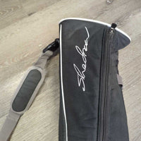 Tall Padded Boot Bag, shoulder strap *vgc/xc, mnr dirt, residue, stains & thread
