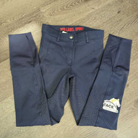 Sticky Full Seat Breeches *gc, faded, mnr puckers, seat/legs discolored & stains
