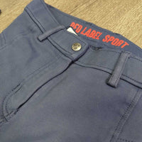 Sticky Full Seat Breeches *gc, faded, mnr puckers, seat/legs discolored & stains
