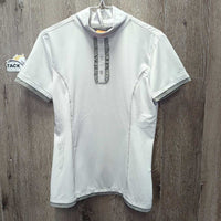 SS Show Shirt, Ruffles *xc/like new
