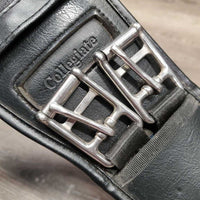 Anatomical Synthetic Short Girth, 0 els, covered carabiner *vgc, mnr dirt, residue, threads
