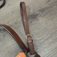 Wide Thick Adjustable Breastplate, Running Martingale Attachment *vgc, older, clean, mnr stains, dirt, creases & scratches
