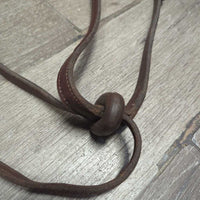 Soft FS Standing Martingale, Stopper *vgc/fair, big crack, dirty, scraped edges, chewed & stiff end
