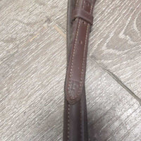 Soft FS Standing Martingale, Stopper *vgc/fair, big crack, dirty, scraped edges, chewed & stiff end
