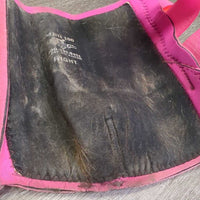 Closed Neoprene Sports Boot, velcro *gc, clean, hairy, stains, peeled logos, faded, older
