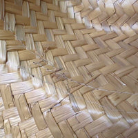 Wide Straw Western Hat, plastic edge *gc, burn? marks, stains, loose & broken ends
