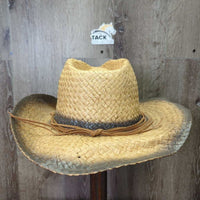 "Coors" Paper Straw Western Party Hat *gc, bent, rubs
