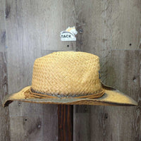 "Coors" Paper Straw Western Party Hat *gc, bent, rubs
