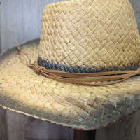 "Coors" Paper Straw Western Party Hat *gc, bent, rubs
