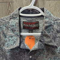 LS Button Western Shirt *vgc
