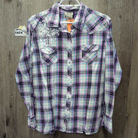 LS Button Western Shirt *vgc
