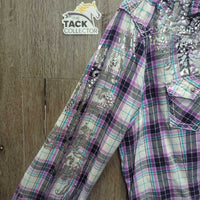 LS Button Western Shirt *vgc
