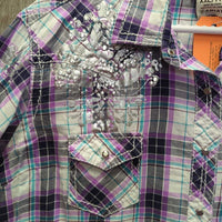 LS Button Western Shirt *vgc
