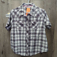 SS Snaps Western Shirt *vgc
