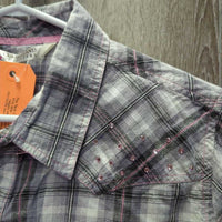 SS Snaps Western Shirt *vgc
