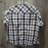 SS Snaps Western Shirt *vgc
