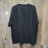 SS Hvy T Shirt "Calgary Stampede Hell or High Water - 2013" *xc, mnr hairy
