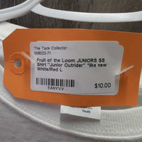 JUNIORS SS Shirt "Junior Outrider" *like new
