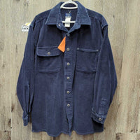 MENS Ribbed Jacket, button *vgc
