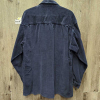 MENS Ribbed Jacket, button *vgc
