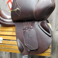 17" *MW 5.5" Tech 1 Close Contact, 2 Billet Guards, Black Tech1 Cover, Velcro Front Blocks, Wool Flocking, Flaps: 14.5"L x 14.5"W Serial #: 2209371773 FMRO
