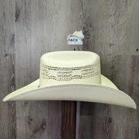 Straw Western Hat, tag *new
