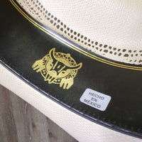 Straw Western Hat, tag *new
