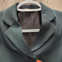 JUNIORS Technical Show Jacket, mesh sleeves *vgc, dirty, cuff stains, mnr loose buttons
