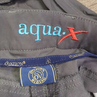 Euro Seat Breeches *gc, seam puckers, seat rubs & pills, dry & peeling stickies
