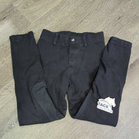 JUNIORS Hvy Cotton Breeches, Pull on *gc, faded, seat rubs
