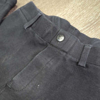 JUNIORS Hvy Cotton Breeches, Pull on *gc, faded, seat rubs
