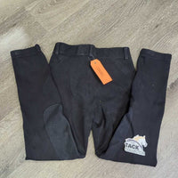 JUNIORS Hvy Cotton Breeches, Pull on *gc, faded, seat rubs
