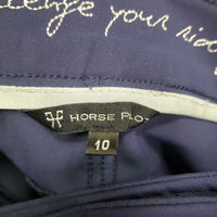 JUNIORS BOYS Euro Seat Breeches *vgc, mnr button rubs, dirt & seam stains
