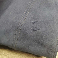 JUNIORS Boys Euro Seat Breeches *gc, mnr rubs/pills, stain?dirt, discolored & faded stickies
