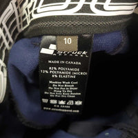 JUNIORS Boys Euro Seat Breeches *gc, mnr rubs/pills, stain?dirt, discolored & faded stickies
