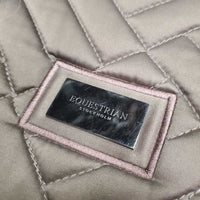 Quilt Satin Jumper Pad, 1x piping *vgc, clean, hair, mnr faded, rubs, pills, puckers, threads, snag?
